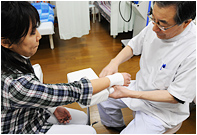 3.患者様の自然治癒力を最大限に引き出す施療をいたします。