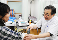 3.患者様の自然治癒力を最大限に引き出す施療をいたします。